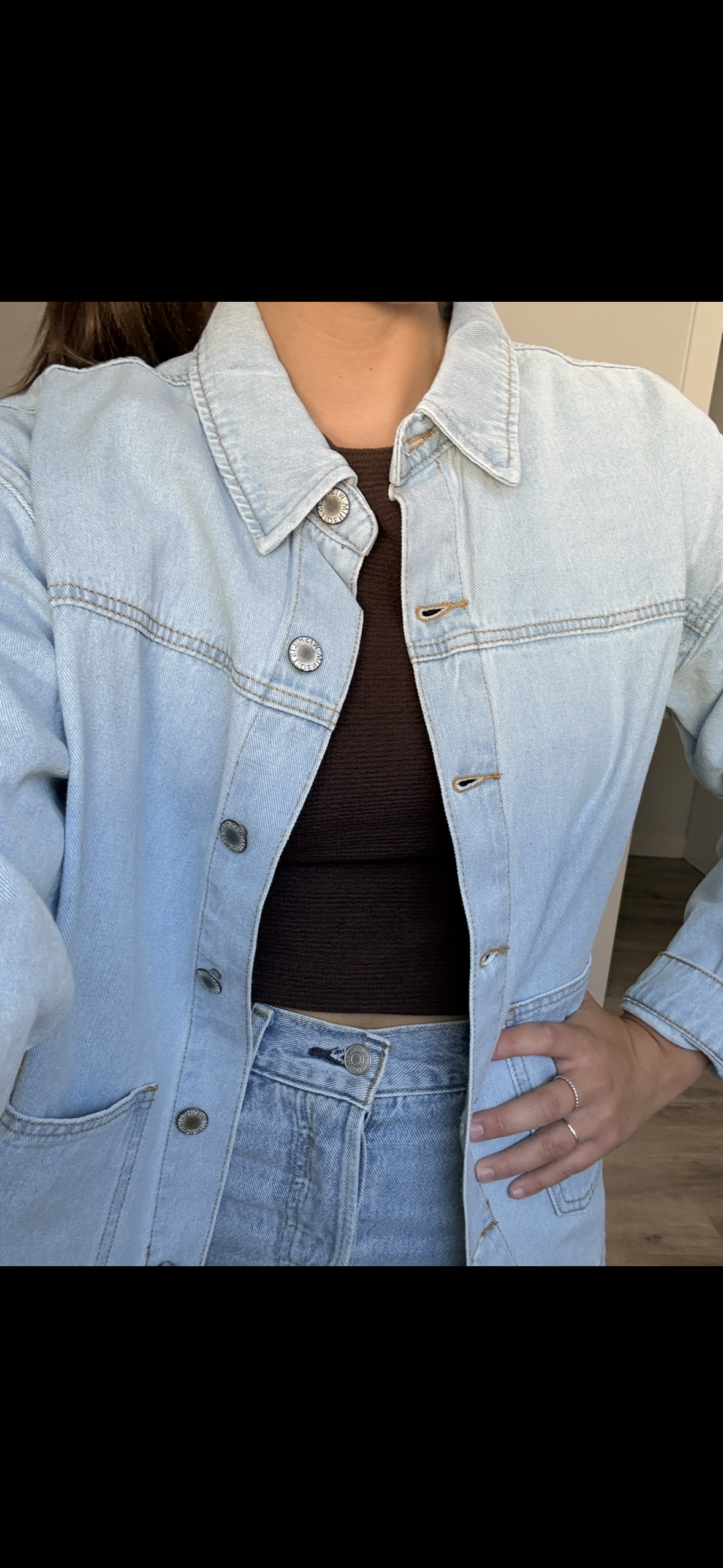 Denim Button Up