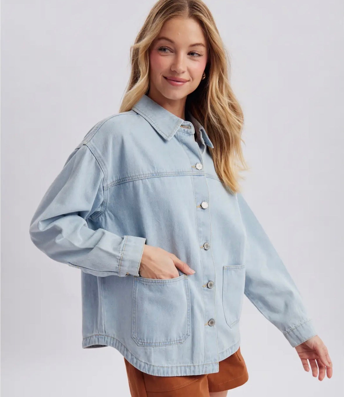 Denim Button Up