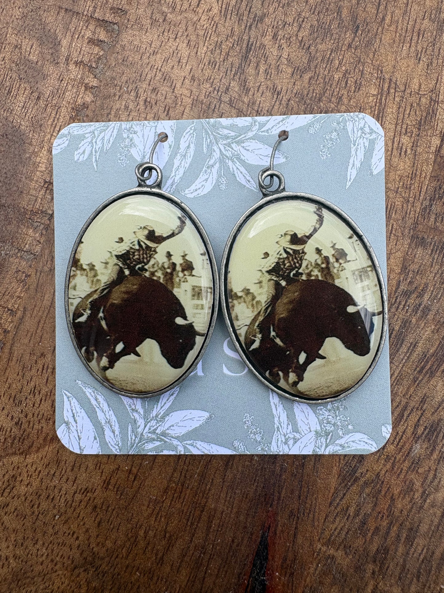 Bull Rider Earrings